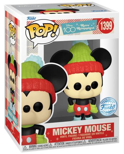 Φιγούρα Funko POP! Disney's 100th: Mickey Mouse - Mickey Mouse (Retro Reimagined) (Special Edition) #1399 - 2
