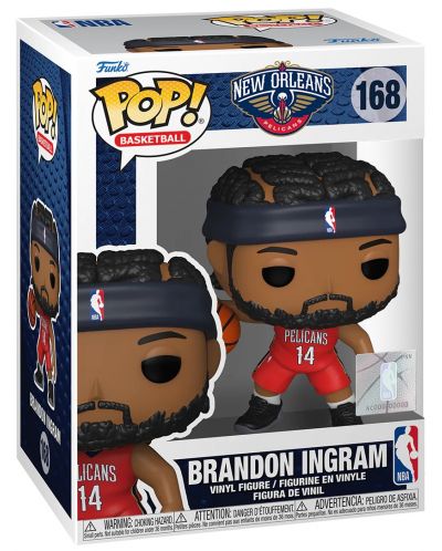 Φιγούρα Funko POP! Sports: Basketball - Brandon Ingram (New Orleans Pelicans) #168 - 2