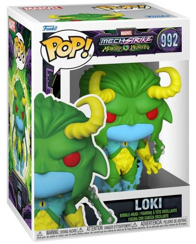 Φιγούρα Funko POP! Marvel: Mech Strike Monster Hunters - Loki #992 - 2