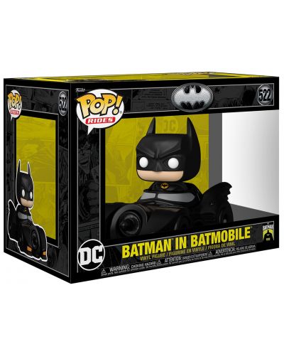 Φιγούρα Funko POP! Rides: Batman - Batman in Batmobile #522 - 2