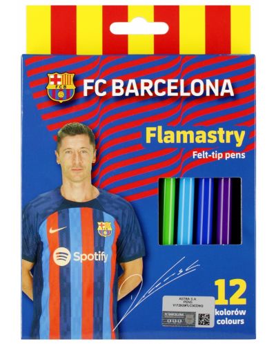 Μαρκαδόροι Astra FC Barcelona - 12 χρώματα - 1