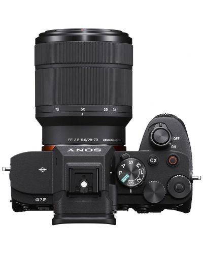 Φωτογραφική μηχανή Mirrorless Sony - Alpha A7 IV, 33MPx, 28-70mm, f/3.5-5.6 - 2