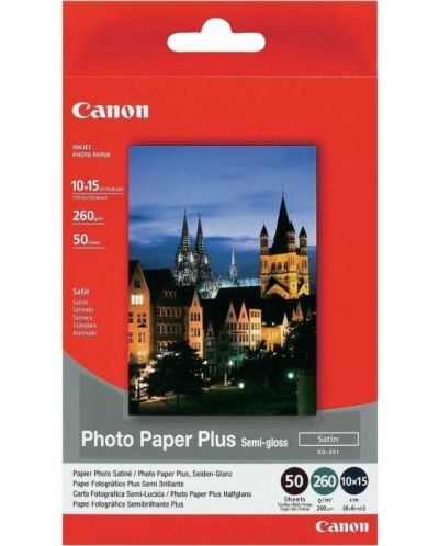 Χαρτί φωτογραφιών Canon - SG-201 10x15cm, 50 - 1