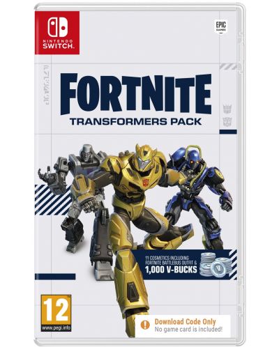 Fortnite Transformers Pack - Κωδικός σε κουτί (Nintendo Switch) - 1