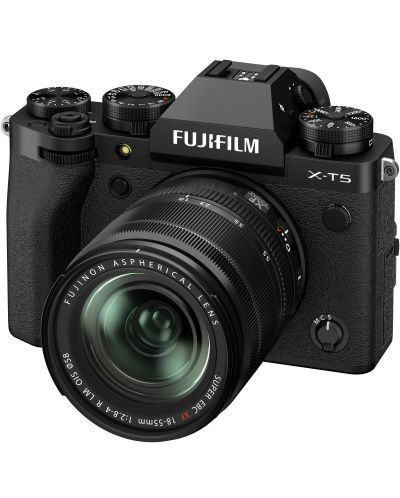 Φωτογραφική μηχανή Fujifilm - X-T5, 18-55mm, Black + Φακός Viltrox - AF, 75mm, f/1.2, για  Fuji X-mount - 4