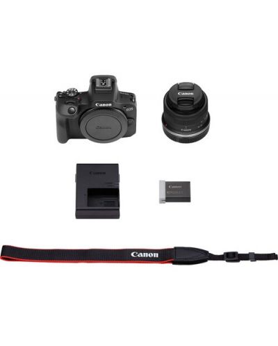Φωτογραφική μηχανή Canon - EOS R100, RF-S 18-45mm, f/4.5-6.3 IS STM, Black - 9