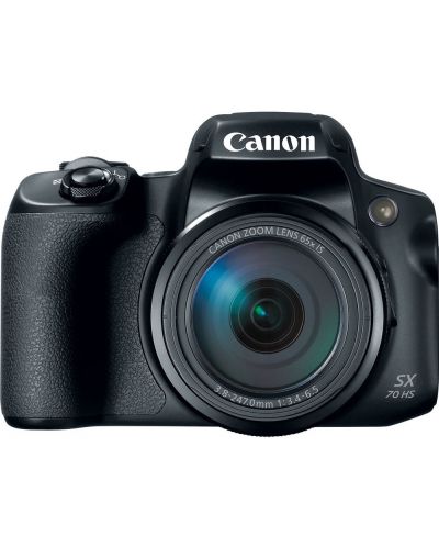 Φωτογραφική μηχανή  Canon - PowerShot SX70 HS,μαύρη - 1
