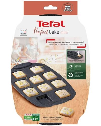 Φόρμα ψησίματος Tefal - Perfect Bake Mini Tarte, 21 x 29 cm - 3
