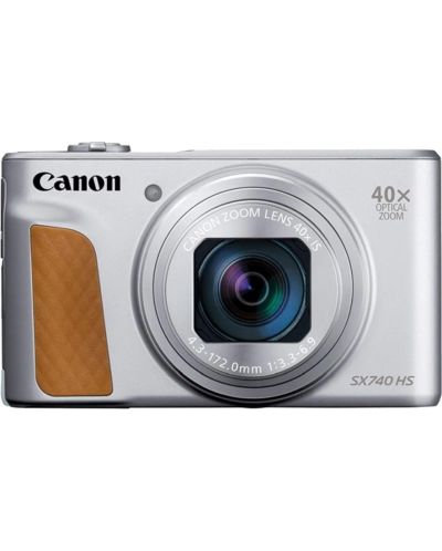 Φωτογραφική μηχανή Canon - PowerShot SX740 HS, ασημί - 1