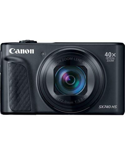 Φωτογραφική μηχανή Canon - PowerShot SX740 HS, μαύρη - 1
