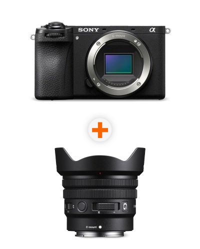 Φωτογραφική μηχανή Sony - Alpha A6700, Black + Φακός  Sony - E PZ, 10-20mm, f/4 G - 1