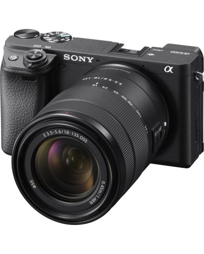 Φωτογραφική μηχανή Mirrorless Sony - A6400, 18-135mm OSS, Black - 1