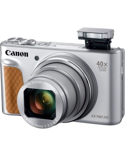 Φωτογραφική μηχανή Canon - PowerShot SX740 HS, ασημί - 7
