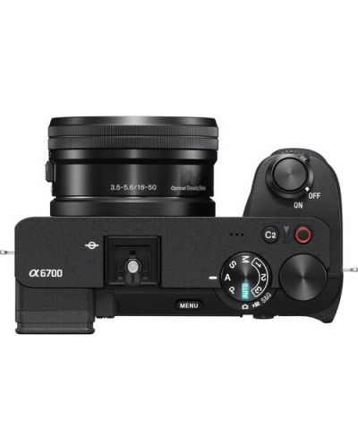 Φωτογραφική μηχανή  Sony - Alpha A6700, φακός Sony - E PZ 16-50mm f/3.5-5.6 OSS, Black - 3