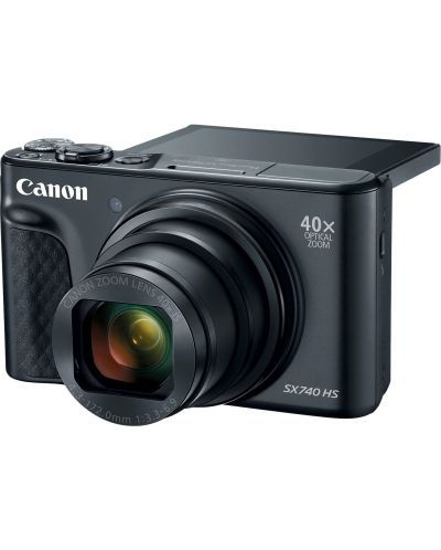 Φωτογραφική μηχανή Canon - PowerShot SX740 HS, μαύρη - 4