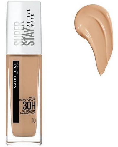 Maybelline Μεικ απ Super Stay 30H, 10 Ivory, 30 ml - 1