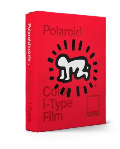 Χαρτί Φωτογραφικό Polaroid - i-Type, Keith Haring 2021 Edition,κόκκινο - 1