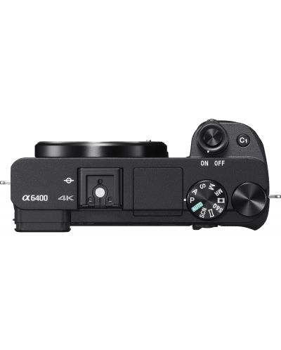 Φωτογραφική μηχανή Mirrorless Sony - A6400, 18-135mm OSS, Black - 6