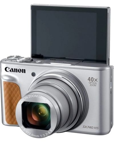 Φωτογραφική μηχανή Canon - PowerShot SX740 HS, ασημί - 2