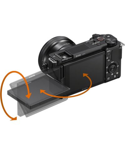 Φωτογραφική μηχανή χωρίς καθρέφτη για vlogging Sony - ZV-E10, E PZ 16-50mm - 5