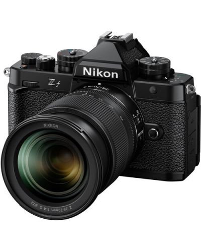 Φωτογραφική μηχανή Nikon - ZF, Nikon Z Nikkor, 24-70mm, f/4 S, Black + flu SmallRig - 1