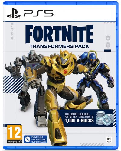 Fortnite Transformers Pack - Κωδικός σε κουτί PS5) - 1