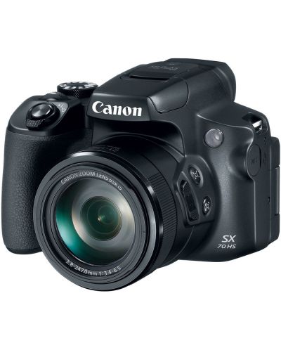 Φωτογραφική μηχανή  Canon - PowerShot SX70 HS,μαύρη - 3
