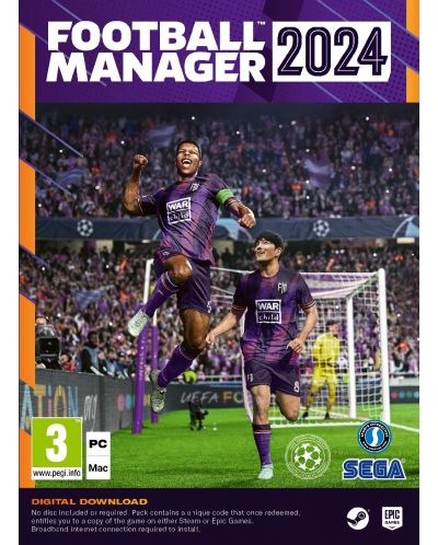 Football Manager 2024 - Κωδικός σε κουτί (PC) - 1