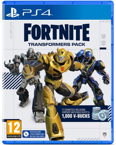 Fortnite Transformers Pack - Κωδικός σε κουτί (PS4) - 1
