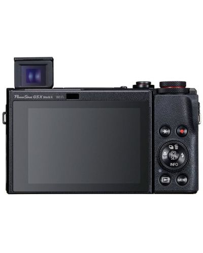 Φωτογραφική μηχανή Canon - PowerShot G5 X Mark II, + μπαταρία, μαύρο - 4