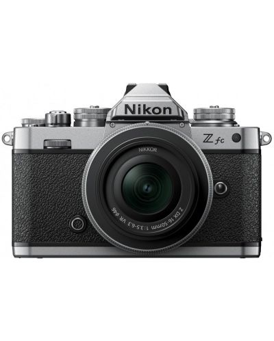 Φωτογραφική μηχανή Nikon - Z fc, DX 16-50mm, μαύρο/ασημί - 1
