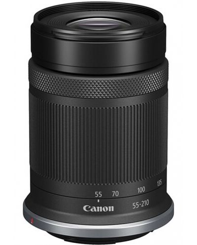 Φωτογραφική μηχανή  Canon - EOS R100, RF-S 18-45mm f/4.5-6.3 IS STM, RF-S 55-210mm f/5-7.1 IS STM,Black - 2
