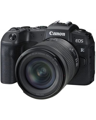 Mirrorless φωτογραφική μηχανή Canon - EOS RP, RF 24-105mm, f/F4-7.1 IS,μαύρο   - 1