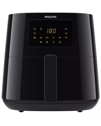 Φριτέζα ζεστού αέρα Philips - Airfryer Essential XL, 2000 W, 6.2 l,μαύρο - 1