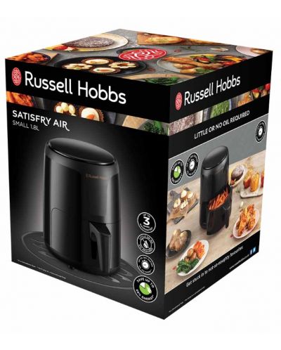 Φριτέζα ζεστού αέρα  Russell Hobbs - Satisfry Air Small, 1100W, μαύρο - 5