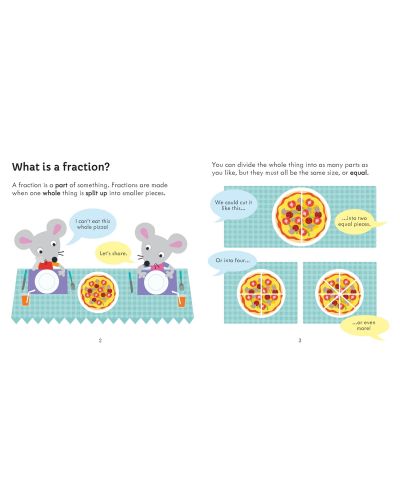 Fractions: Matching Games and Book - 4