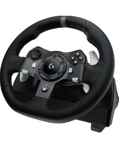 Τιμόνι με πετάλια Logitech - G920 Driving Force Racing Wheel, EMEA-914, бял - 3