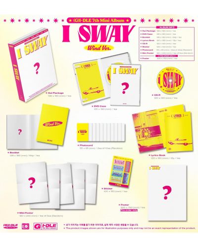 (G)I-DLE - I Sway, Wind Version (CD Box) - 4