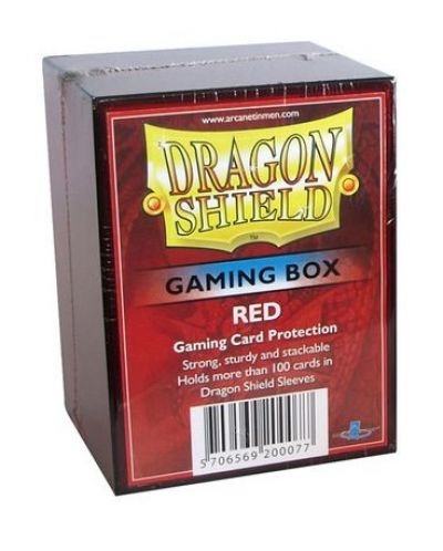 Κουτί Dragon Shield Gaming Box – κόκκινο - 1