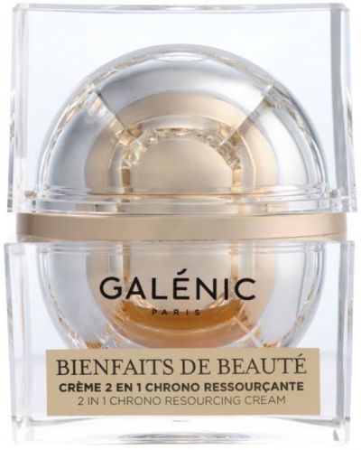 Galenic Αναζωογονητική κρέμα 2 σε 1 Bienfaits De Beaute, 50 ml - 1