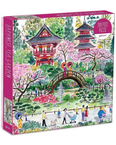 Παζλ Galison 300 κομμάτια - Ιαπωνικός κήπος τσαγιού,Michael Storings - 1