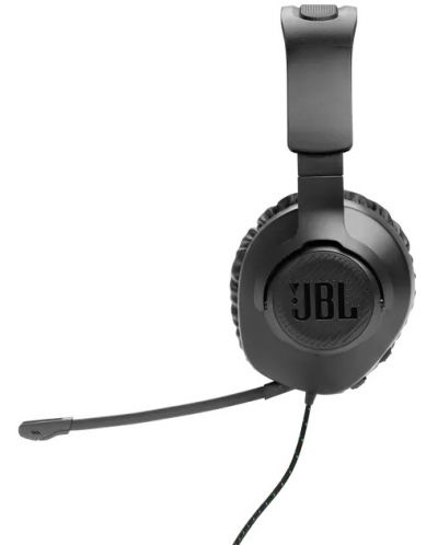 Ακουστικά gaming JBL - Quantum 100X Console, Xbox, μαύρο/πράσινο - 4