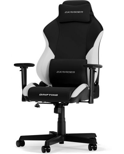 Καρέκλα gaming DXRacer - Drifting L, μαύρο/λευκό - 2