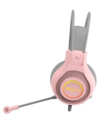 Ακουστικά gaming Xtrike ME - GH-515P, ροζ - 2