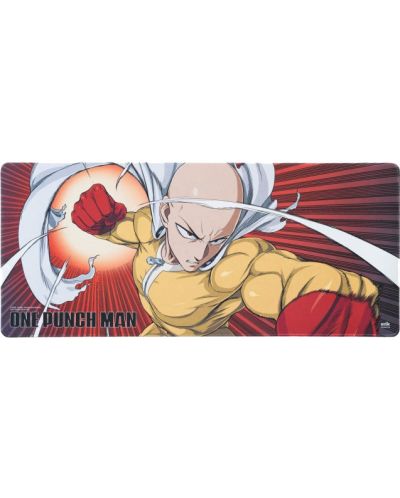 Gaming pad για ποντίκι Grupo Erik - One Punch Man Saitama, XL, μαλακό, πολύχρωμο - 3