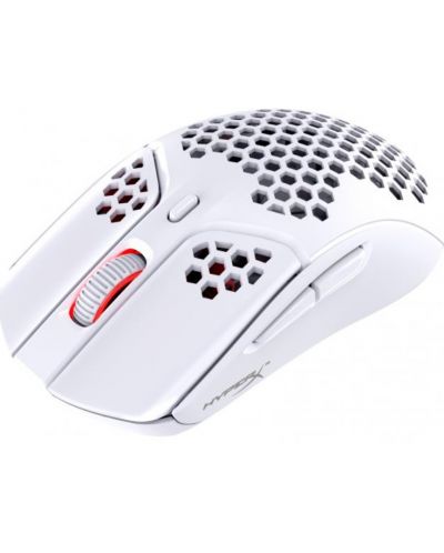 Ποντίκι gaming HyperX - Pulsefire Haste,οπτικό, ασύρματο, λευκό - 7
