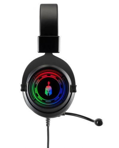 Ακουστικά gaming Spartan Gear -Myrmidon 3, μαύρο - 3