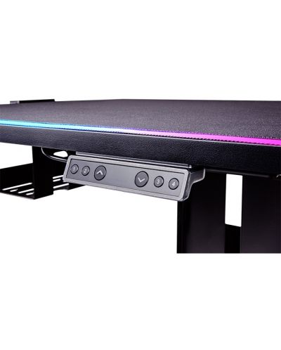 Γραφείο gaming Thermaltake - CYCLEDESK 100 RGB Electric, μαύρο - 3