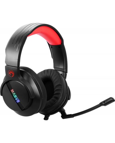 Gaming ακουστικά Marvo - HG9065, μαύρα/κόκκινα - 2