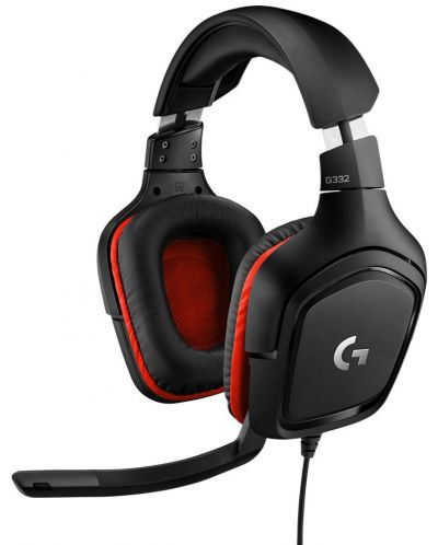 Ακουστικά Gaming Logitech - G332, μαύρα - 1